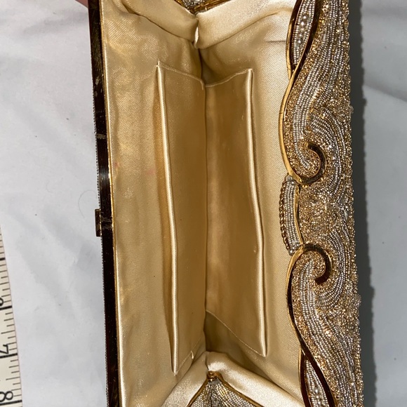 Vintage gold tone women’s purse beads - Picture 4 of 4